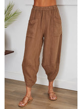 Load image into Gallery viewer, 4468 LINEN HAREM PANT
