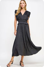 Load image into Gallery viewer, 10108 SATIN MAXI DRESS
