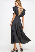 Load image into Gallery viewer, 10108 SATIN MAXI DRESS
