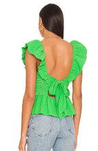 Load image into Gallery viewer, 3120RS JENNY RUFFLE TANK KELLY
